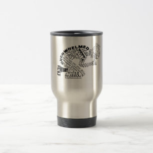 La tasse de prière de voyage de femme