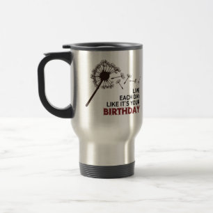 La tasse de projet d'anniversaire