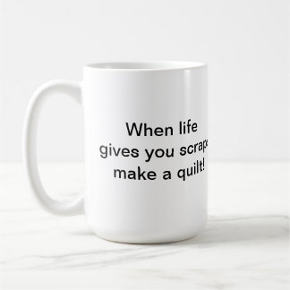 La tasse de Quilter de chutes