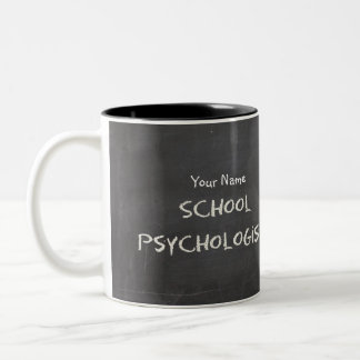 La tasse de tableau du psychologue fait sur