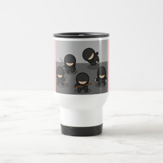 La tasse de voyage badine/ado - rose de Ninja