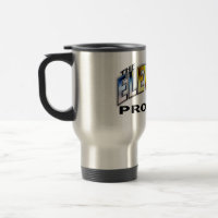 La tasse de voyage de projet d'élévation