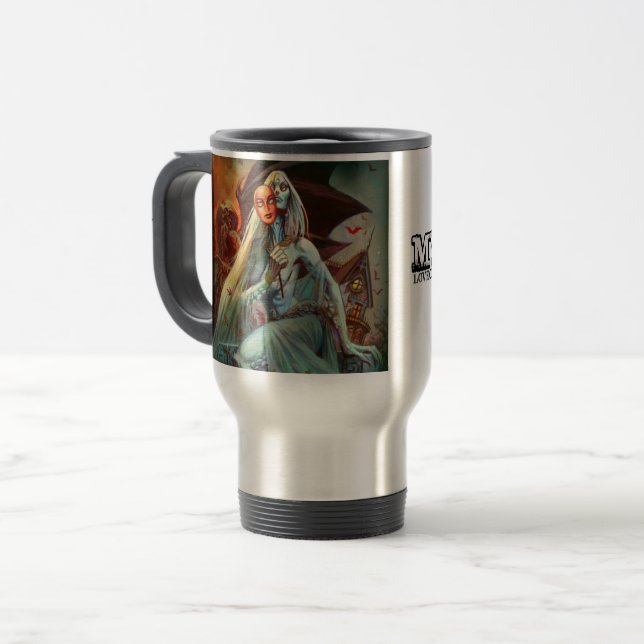 La tasse de voyage Mythos de Lovecraft (Devant gauche)