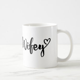 la tasse de wifey, tasse personnalisée de wifey,