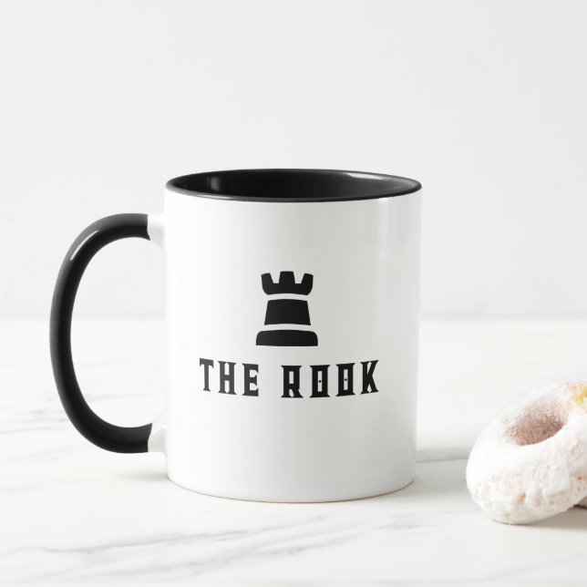La tasse d'échecs de la Tour (Avec donut)