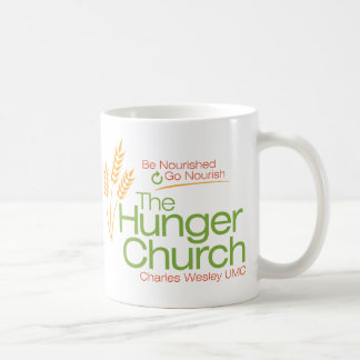La tasse d'église de faim