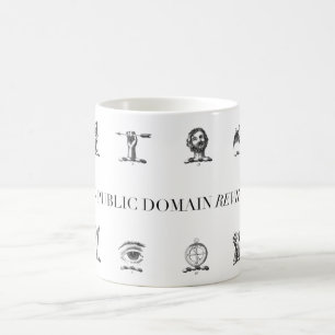LA TASSE D'EMBLÈMES AVEC LE LOGO DE PDR