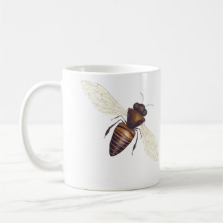 La tasse d'insecte, gaffent l'abeille