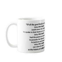 La tasse Douglas "SEULEMENT UN NOM"