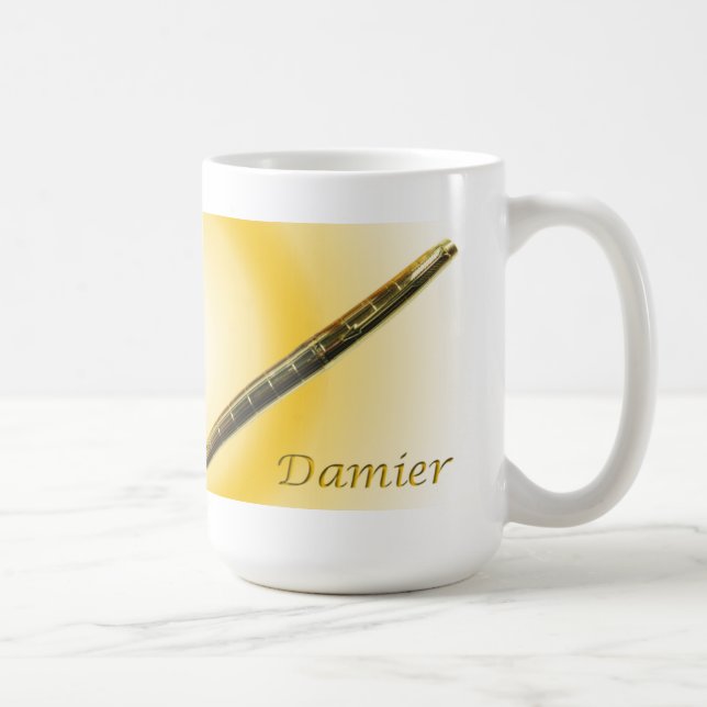 La tasse du collecteur de stylo-plume de Parker 75 (Droite)