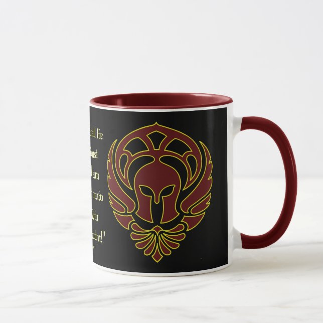 La tasse du guerrier grec (Droite)