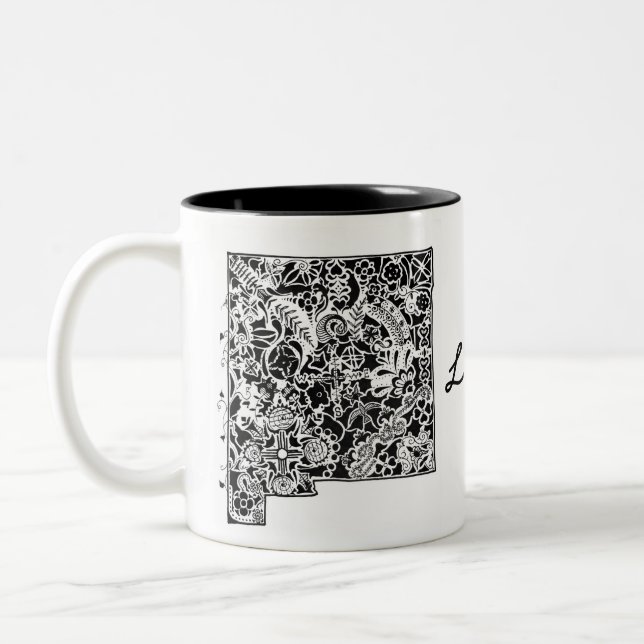 La tasse "du Nouveau Mexique d'amour" (Gauche)