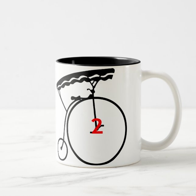 La tasse du numéro deux de prisonnier (Droit)