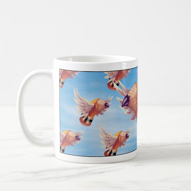 La tasse en céramique de Stubbies d'o de troupeau (Gauche)