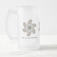 La tasse en verre de fleur d'huître - concevez A