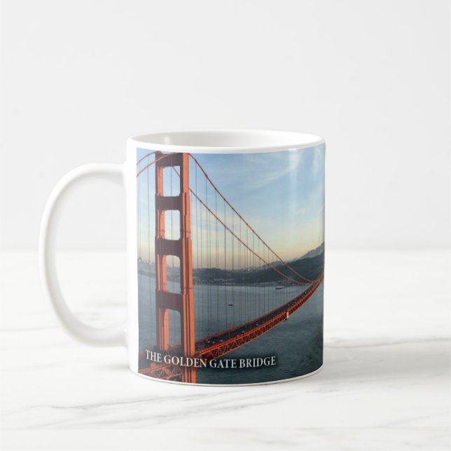 La tasse historique de golden gate bridge (Gauche)