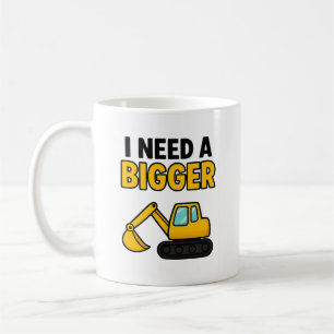 La tasse "J'ai besoin d'une plus grande crevette"