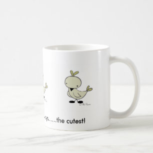 La tasse la plus mignonne d'oiseau tôt