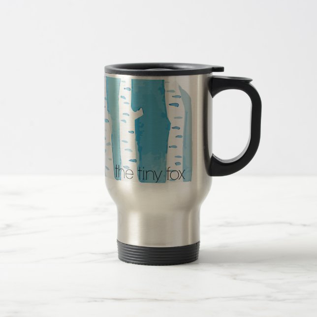 la tasse minuscule de voyage de renard (Droit)