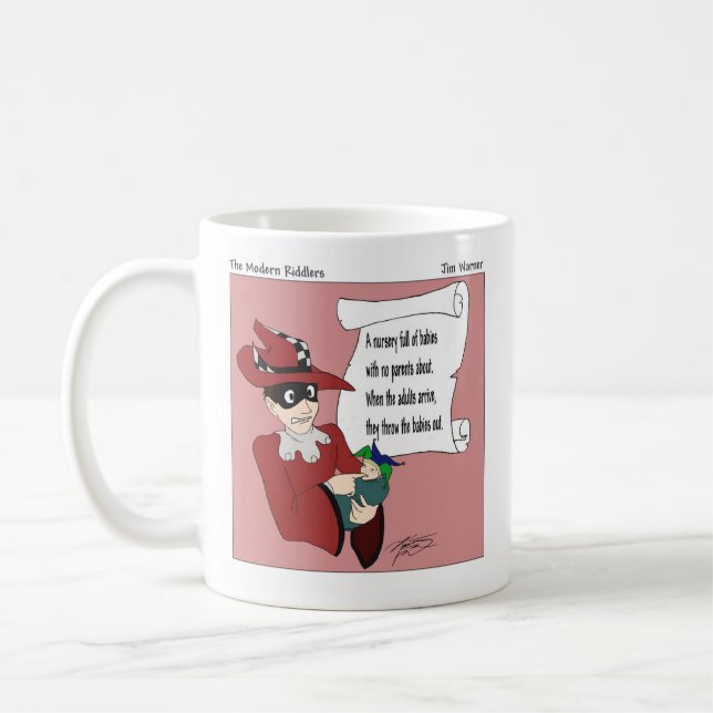 La tasse moderne de bouche de Riddlers (Gauche)