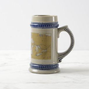 La tasse nautique de diagramme de Great Lakes