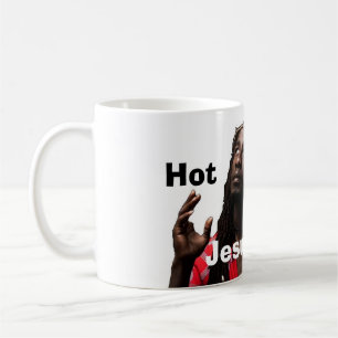 La tasse noire chaude de Jésus