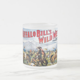 La tasse occidentale sauvage de Buffalo Bill
