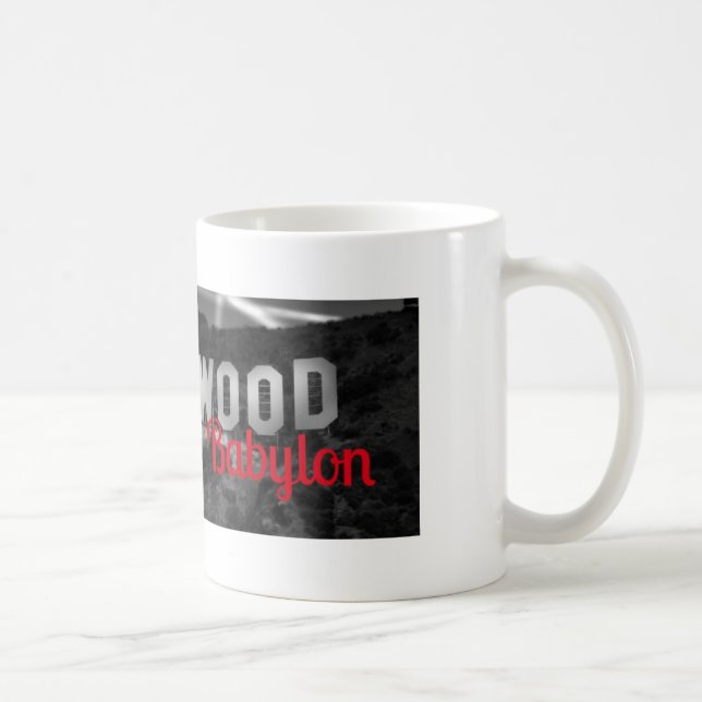 LA TASSE OFFICIELLE DE HOLLYWOOD BABYLONE ! !  (Droite)