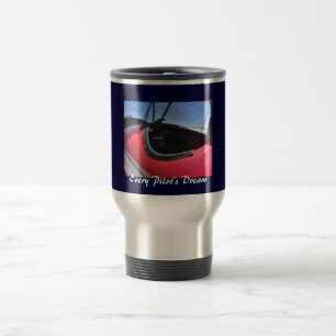 La tasse rêveuse de chaque pilote