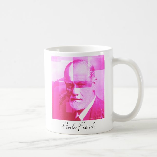 La tasse rose originale de Freud (Droite)