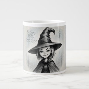 La tasse spéciale de la jolie petite sorcière en c