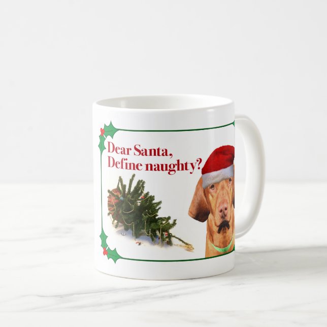 La tasse vilaine de Vizsla (Devant droit)