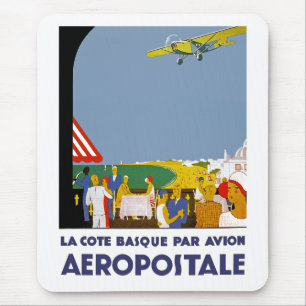 La-Taubenschlag-baskische Gleichheit Avion Mousepad