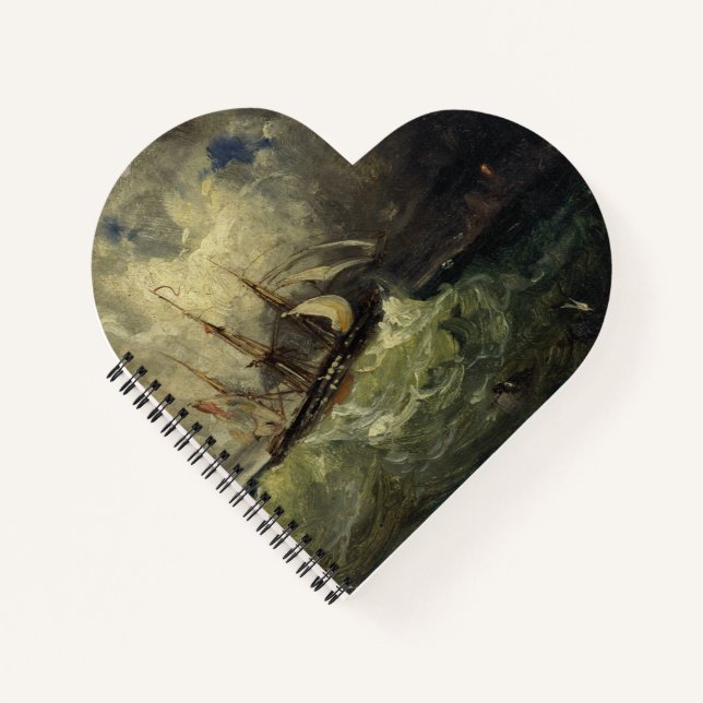 La Tempête - Félix Ziem Notizbuch (Vorderseite)