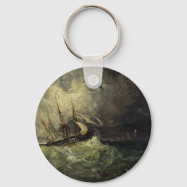 La Tempête - Félix Ziem Schlüsselanhänger