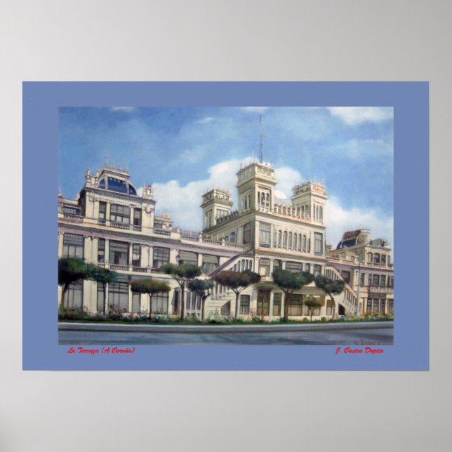 La Terraza (A Coruña) Poster (Vorne)