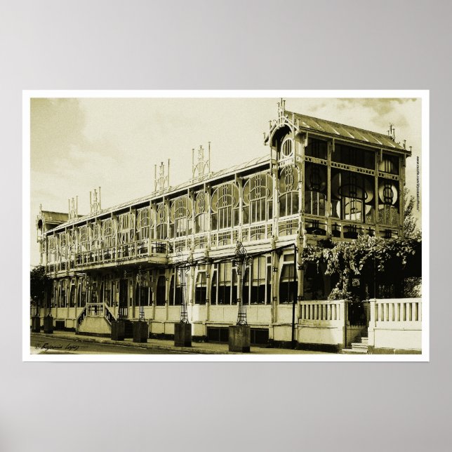 La Terraza Poster (Vorne)