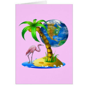 La terre de Flamant rose