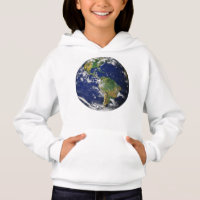 La TERRE de PLANÈTE du sweat - shirt à capuche des