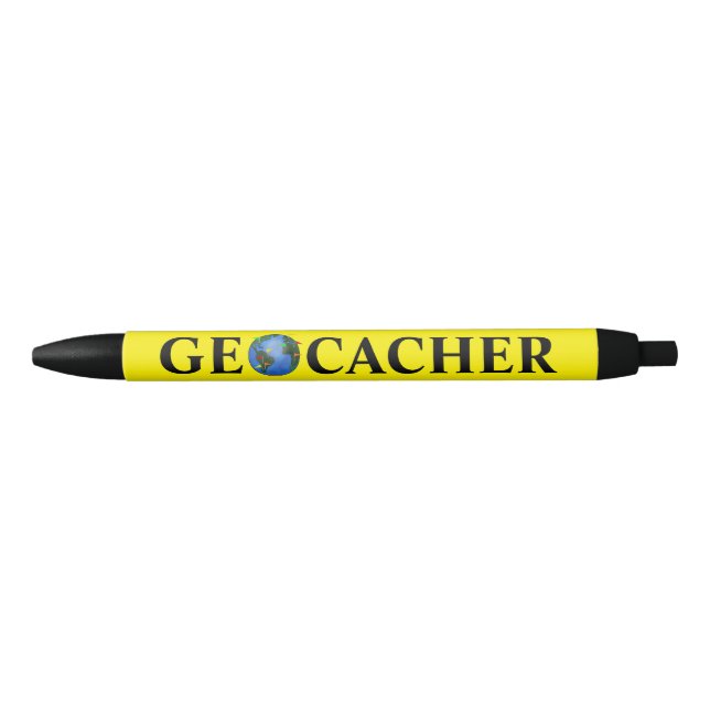 La terre de stylo de Geocacher avec Geocaching (Devant)