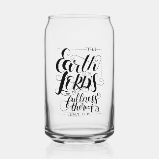 La Terre est le verre de café glacé du Seigneur