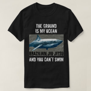 La terre est mon T-shirt de l'océan BJJ