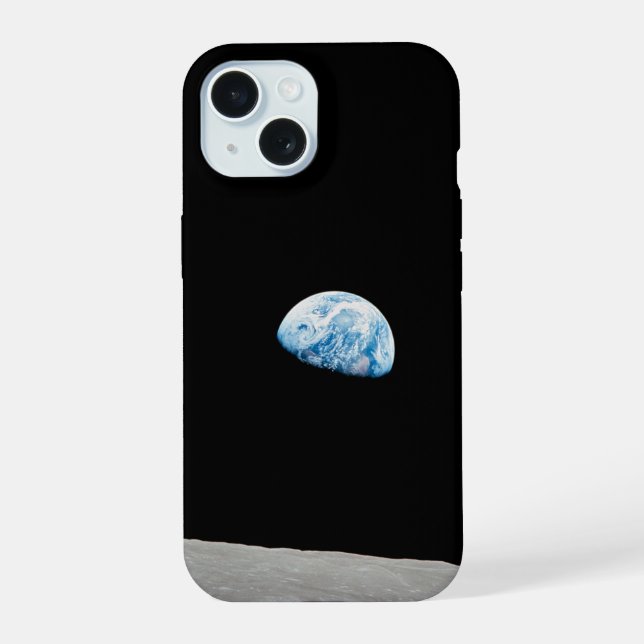 La Terre S'Élève Au-Dessus De L'Horizon Lunaire. (Verso)