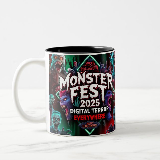La terreur d'Halloween numérique de Mug (Gauche)