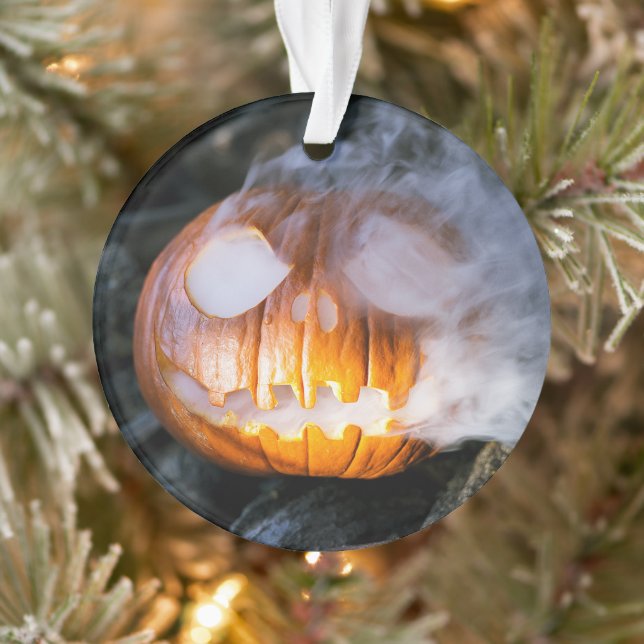 La tête Jack-o-Lantern d'un cavalier sans tête (Arbre)