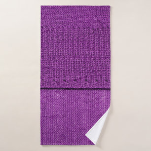 la texture du tissu tricoté, un violet uni