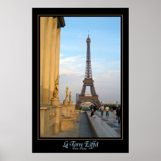 La Torre Eiffel (Der Effielturm) Poster