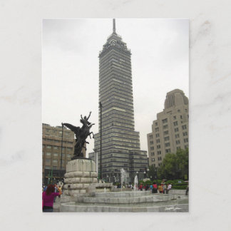La Torre Latinoamericana desde Bellas Artes Postkarte