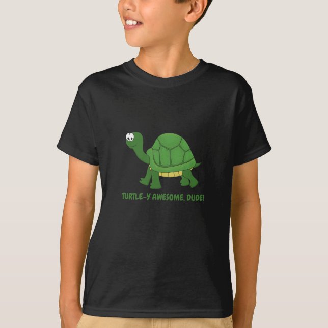 La Tortue-Y, Super ! T-shirt tortue (Devant)