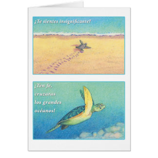 La Tortuga De mars, tarjeta